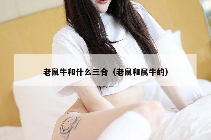 老鼠牛和什么三合（老鼠和属牛的）